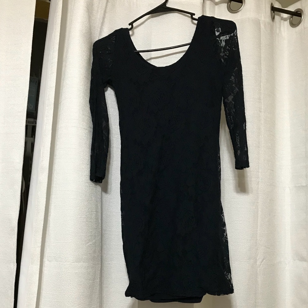 SALE🦋Navy blue dress HOLLISTER